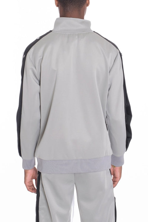 Buzo y Chaqueta Color Gris